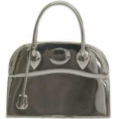 Hermes Bolide Sterling Silver Silver Pill Case For Women