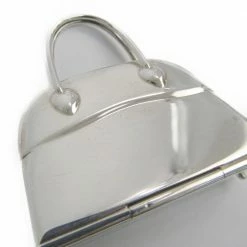 Hermes Bolide Sterling Silver Silver Pill Case For Women -Deals Hermes Store luxury women hermes used accessories p198174 003