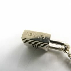 Hermes Cadenas Kelly Lock Sterling Silver Pendant Necklace For Women 16 Hermes Cadenas Kelly Lock Sterling Silver Pendant Necklace For Women -Deals Hermes Store luxury women hermes used accessories p198176 006