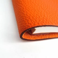 Hermes Orange Taurillon Clemence Leather Mini Ulysse Notebook Cover For Women -Deals Hermes Store luxury women hermes used accessories p198180 002