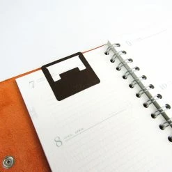 Hermes Orange Taurillon Clemence Leather Mini Ulysse Notebook Cover For Women -Deals Hermes Store luxury women hermes used accessories p198180 007