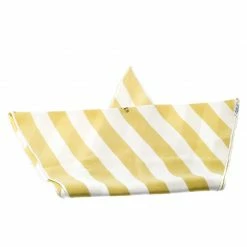 Hermes Yellow And White Stripe Printed Silk Diamond Scarf For Women -Deals Hermes Store luxury women hermes used accessories p199730 001