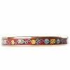 Hermes Multicolor Chain Print Enamel Gold Plated Narrow Bangle Bracelet For Women 1 Hermes Multicolor Chain Print Enamel Gold Plated Narrow Bangle Bracelet For Women -Deals Hermes Store luxury women hermes used accessories p201638 005