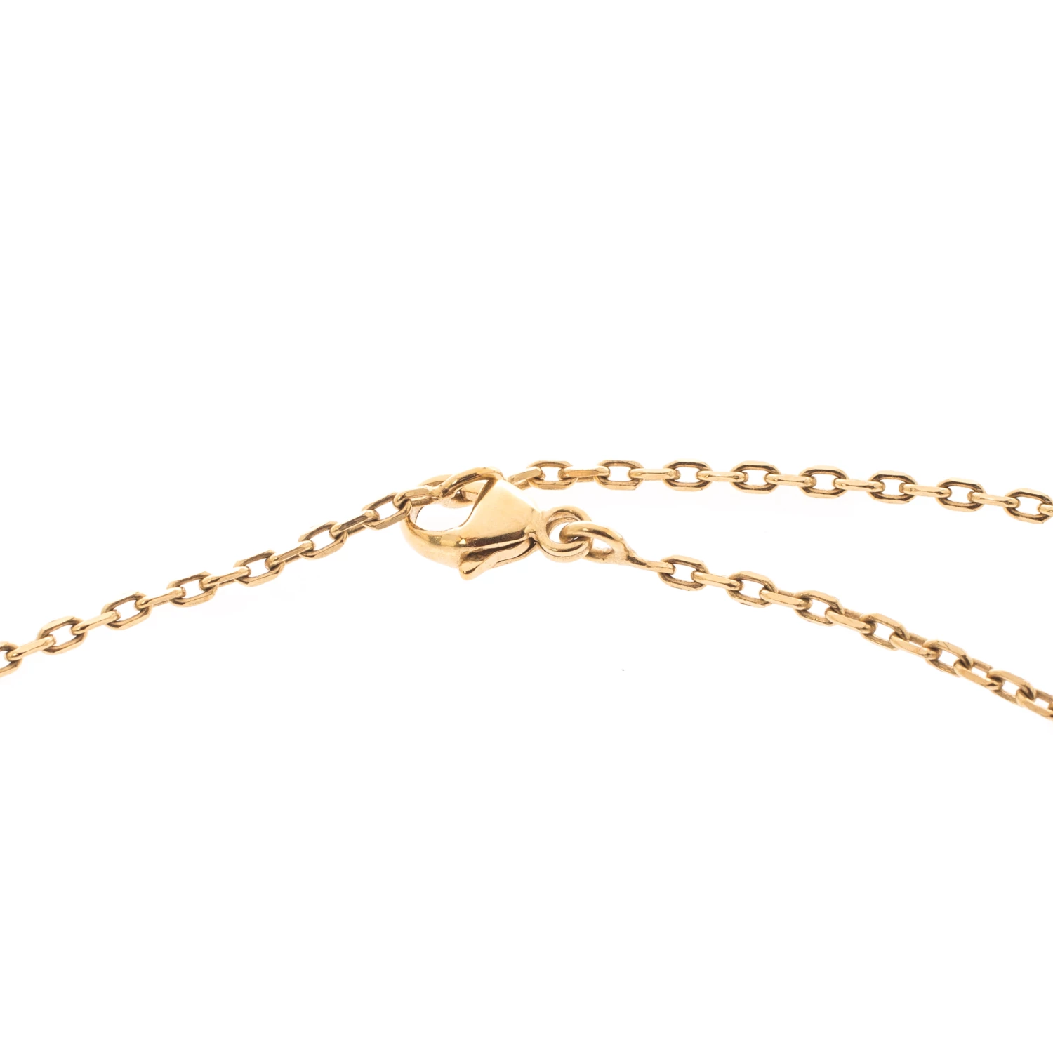 Hermes Eileen White Lacquered Gold Plated Pendant For Women 8 Hermes Eileen White Lacquered Gold Plated Pendant For Women - Image 6