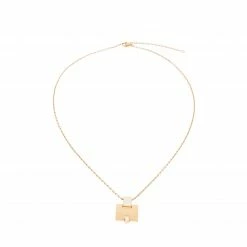 Hermes Eileen White Lacquered Gold Plated Pendant For Women 11 Hermes Eileen White Lacquered Gold Plated Pendant For Women -Deals Hermes Store luxury women hermes used accessories p210233 007