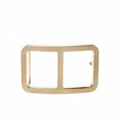 Hermes Domino Gold Tone Peg Belt Buckle For Women