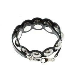 Hermes Black Calf Leather Passage Cloute Bag Strap For Women -Deals Hermes Store luxury women hermes used accessories p218580 008