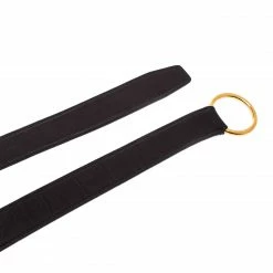 Hermes Dark Brown Leather O Ring Buckle Belt 115cm For Women 14 Hermes Dark Brown Leather O Ring Buckle Belt 115cm For Women -Deals Hermes Store luxury women hermes used accessories p222620 006