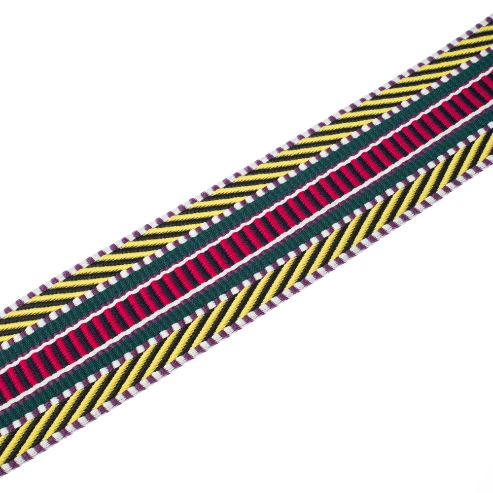 Hermes Multicolour Canvas Sangle Cavale 50mm Bag Strap For Women 9 Hermes Multicolour Canvas Sangle Cavale 50mm Bag Strap For Women - Image 7