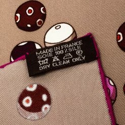 Hermes Multicolor Dancing Pearls Printed Silk Scarf For Women 15 Hermes Multicolor Dancing Pearls Printed Silk Scarf For Women -Deals Hermes Store luxury women hermes used accessories p228342 006