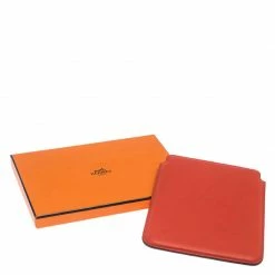 Hermes Orange Swift Leather Mini IPad Cover For Women 19 Hermes Orange Swift Leather Mini IPad Cover For Women -Deals Hermes Store luxury women hermes used accessories p242820 001