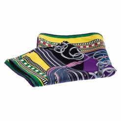 Hermes Multicolor Printed Brides Et Gris Gris Silk Scarf For Women -Deals Hermes Store luxury women hermes used accessories p246739 001