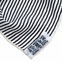 Hermes White & Navy Suite Et Poursuite Silk Scarf For Women -Deals Hermes Store luxury women hermes used accessories p249116 003