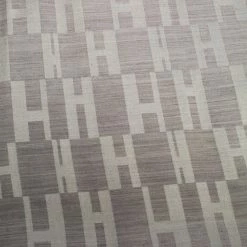 Hermes Hermès Grey Silk Wool Jacquard Façonnée Grand H Scarf For Women -Deals Hermes Store luxury women hermes used accessories p271369 006