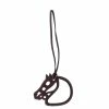 Hermes Burgundy Leather Paddock Cheval Horse Bag Charm For Women -Deals Hermes Store luxury women hermes used accessories p275357 001