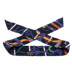 Hermes Black Panoplie Equestre Print Silk Twilly Scarf For Women 10 Hermes Black Panoplie Equestre Print Silk Twilly Scarf For Women -Deals Hermes Store luxury women hermes used accessories p275756 002