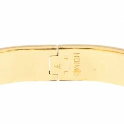 Hermes Clic H Orange Enamel Gold Plated Narrow Bracelet GM For Women 18 Hermes Clic H Orange Enamel Gold Plated Narrow Bracelet GM For Women -Deals Hermes Store luxury women hermes used accessories p292235 1589881578 002