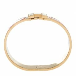 Hermes Clic H Orange Enamel Gold Plated Narrow Bracelet GM For Women 17 Hermes Clic H Orange Enamel Gold Plated Narrow Bracelet GM For Women -Deals Hermes Store luxury women hermes used accessories p292235 1589881583 005