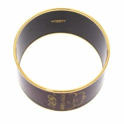 Hermes Brides De Gala Tattoo Printed Enamel Extra Wide Bangle Bracelet For Women 13 Hermes Brides De Gala Tattoo Printed Enamel Extra Wide Bangle Bracelet For Women -Deals Hermes Store luxury women hermes used accessories p294218 001