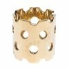Hermes Perforated Detail Permabrass Scarf Ring For Women