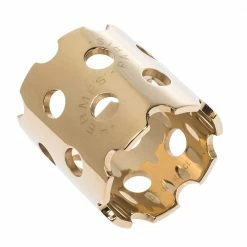 Hermes Perforated Detail Permabrass Scarf Ring For Women -Deals Hermes Store luxury women hermes used accessories p297081 006