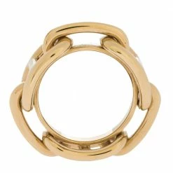 Hermes Regate Permabrass Scarf Ring For Women -Deals Hermes Store luxury women hermes used accessories p297090 004