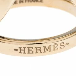 Hermes Trio Permabrass Scarf Ring For Women -Deals Hermes Store luxury women hermes used accessories p300369 004