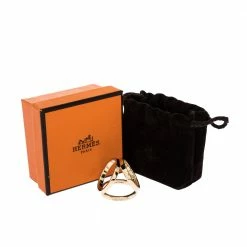 Hermes Trio Permabrass Scarf Ring For Women -Deals Hermes Store luxury women hermes used accessories p300369 005
