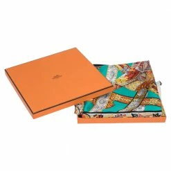 Hermes Multicolor Le Songe De La Licorne Silk Twill Square Scarf For Women -Deals Hermes Store luxury women hermes used accessories p303660 002