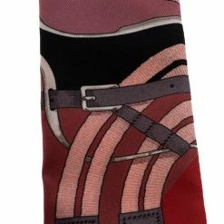 Hermes Multicolor Mors A Jouets Silk Twilly For Women -Deals Hermes Store luxury women hermes used accessories p308105 006