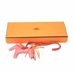 Hermes Tri Color GriGri Rodeo Horse Bag Charm PM For Women -Deals Hermes Store luxury women hermes used accessories p321414 005