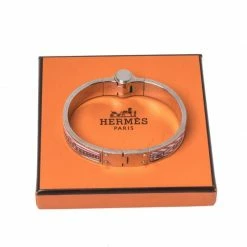 Hermes Multicolor Manufacture De Boucleries Hinged Narrow Bracelet S For Women -Deals Hermes Store luxury women hermes used accessories p324094 1599710833 009