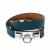 Hermes Rivale Teal Green Leather Double Tour Bracelet XS For Women 1 Hermes Rivale Teal Green Leather Double Tour Bracelet XS For Women -Deals Hermes Store luxury women hermes used accessories p324248 006
