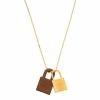 Hermes Hermès Brown Leather Small O'Kelly Pendant Necklace For Women 1 Hermes Hermès Brown Leather Small O'Kelly Pendant Necklace For Women -Deals Hermes Store luxury women hermes used accessories p329566 003