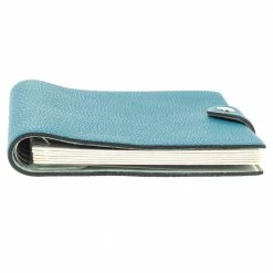 Hermes Blue Leather Agenda Cover For Women -Deals Hermes Store luxury women hermes used accessories p330099 005