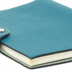 Hermes Blue Leather Agenda Cover For Women -Deals Hermes Store luxury women hermes used accessories p330099 008