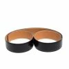 Hermes Black/Natural Leather Reversible Belt Strap 90CM For Women -Deals Hermes Store luxury women hermes used accessories p348545 002