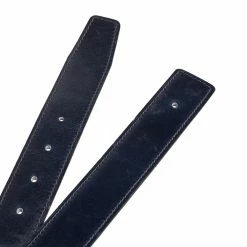 Hermes Blue Indigo/Rogue Leather Reversible Belt Strap 90CM For Women -Deals Hermes Store luxury women hermes used accessories p348547 003