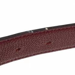Hermes Blue Indigo/Rogue Leather Reversible Belt Strap 90CM For Women -Deals Hermes Store luxury women hermes used accessories p348547 006