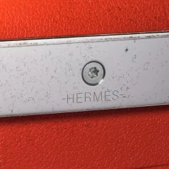 Hermes Hermès Bicolor Leather Palladium Plated Illusion Bracelet PM For Women -Deals Hermes Store luxury women hermes used accessories p348814 009