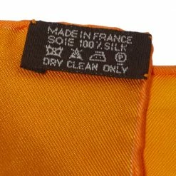 Hermes Hermès Yellow Silk Nuees Imaginaires Silk Scarf For Women 11 Hermes Hermès Yellow Silk Nuees Imaginaires Silk Scarf For Women -Deals Hermes Store luxury women hermes used accessories p357909 003