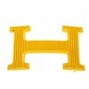 Hermes Hermès H Calandre Striée Gold Plated Belt Buckle For Women 2 Hermes Hermès H Calandre Striée Gold Plated Belt Buckle For Women -Deals Hermes Store luxury women hermes used accessories p365066 005