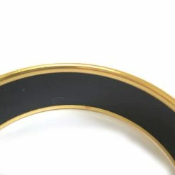 Hermes Cloisonné Metal Blue Bangle For Women -Deals Hermes Store luxury women hermes used accessories p36544 0004