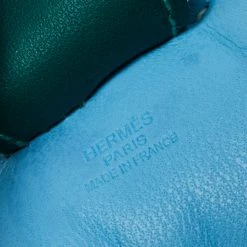 Hermes Blue GriGri Rodeo Horse Bag Charm MM For Women -Deals Hermes Store luxury women hermes used accessories p371134 003