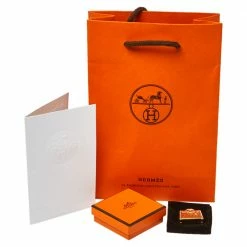 Hermes Hermès Permabrass Plated Kelly Curiosite Bag Charm For Women -Deals Hermes Store luxury women hermes used accessories p373328 006