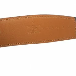 Hermes Cactus Porosus Crocodile Constance Polished Gold Plated H Buckle Belt 85CM For Women -Deals Hermes Store luxury women hermes used accessories p373653 002