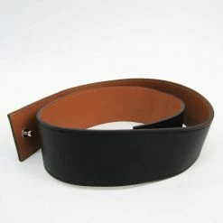 Hermes Black Leather Vintage Collier De Chien Belt For Women -Deals Hermes Store luxury women hermes used accessories p377612 006