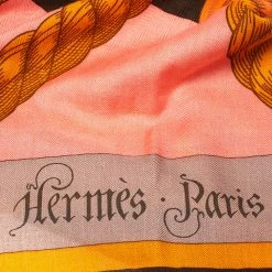 Hermes Multicolor Cashmere & Silk Della Cavalleria Square Scarf For Women -Deals Hermes Store luxury women hermes used accessories p378047 002