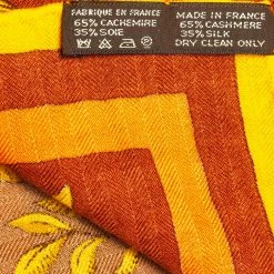 Hermes Multicolor Cashmere & Silk Della Cavalleria Square Scarf For Women -Deals Hermes Store luxury women hermes used accessories p378047 003