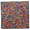 Hermes Multicolor En Voyage Printed Silk Square Scarf For Women